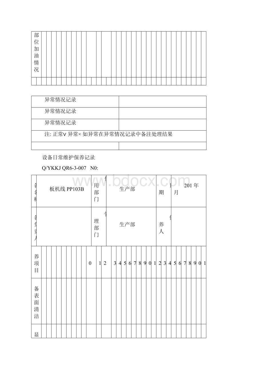 设备日常维护保养记录.docx_第3页