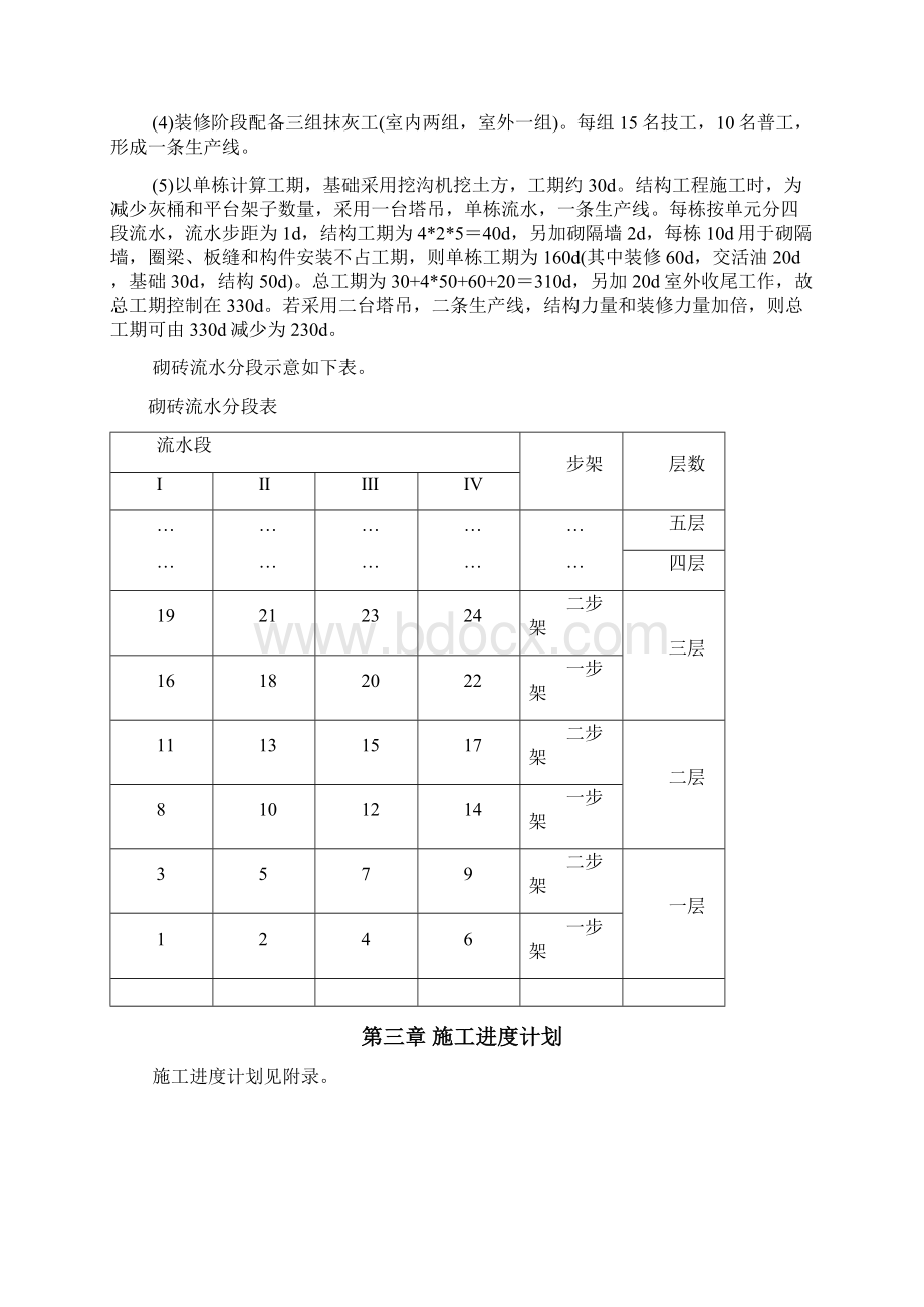 混合结构多层住宅搂工程施工组织设计方案范本.docx_第3页