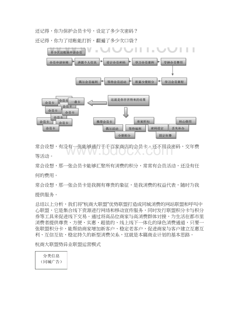 新版XX地区百业商圈异业联盟商业计划书Word下载.docx_第3页