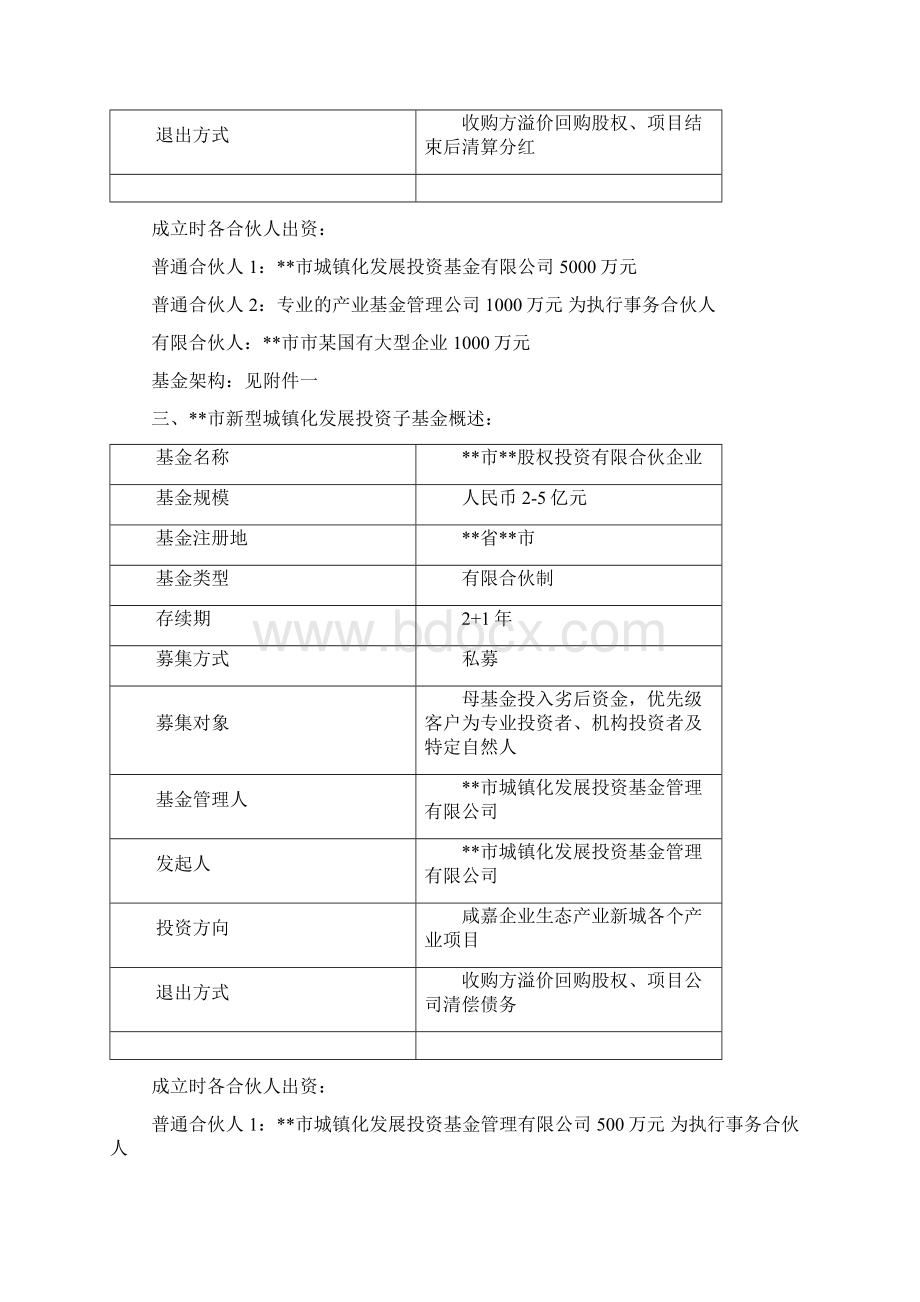 新型城镇化发展投资基金项目解决方案文档格式.docx_第2页