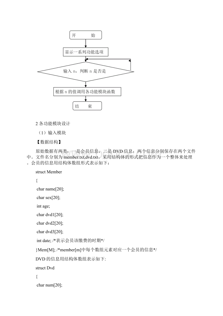 俱乐部DVD管理系统C语言.docx_第3页