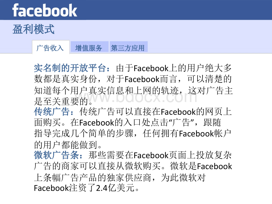 facebook电子商务案例分析课件.ppt