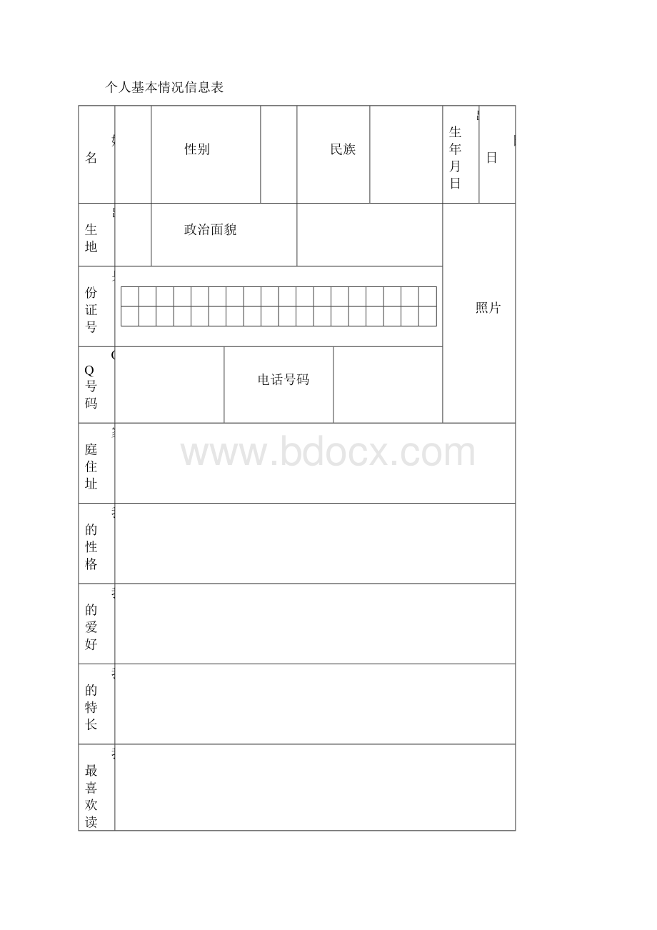 初中生成长档案共同进步小组Word文档格式.docx_第2页