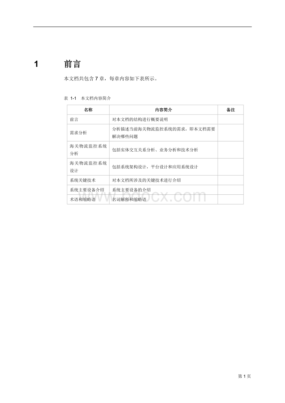 物联网RFID海关物流监控系统解决方案文档格式.docx_第1页