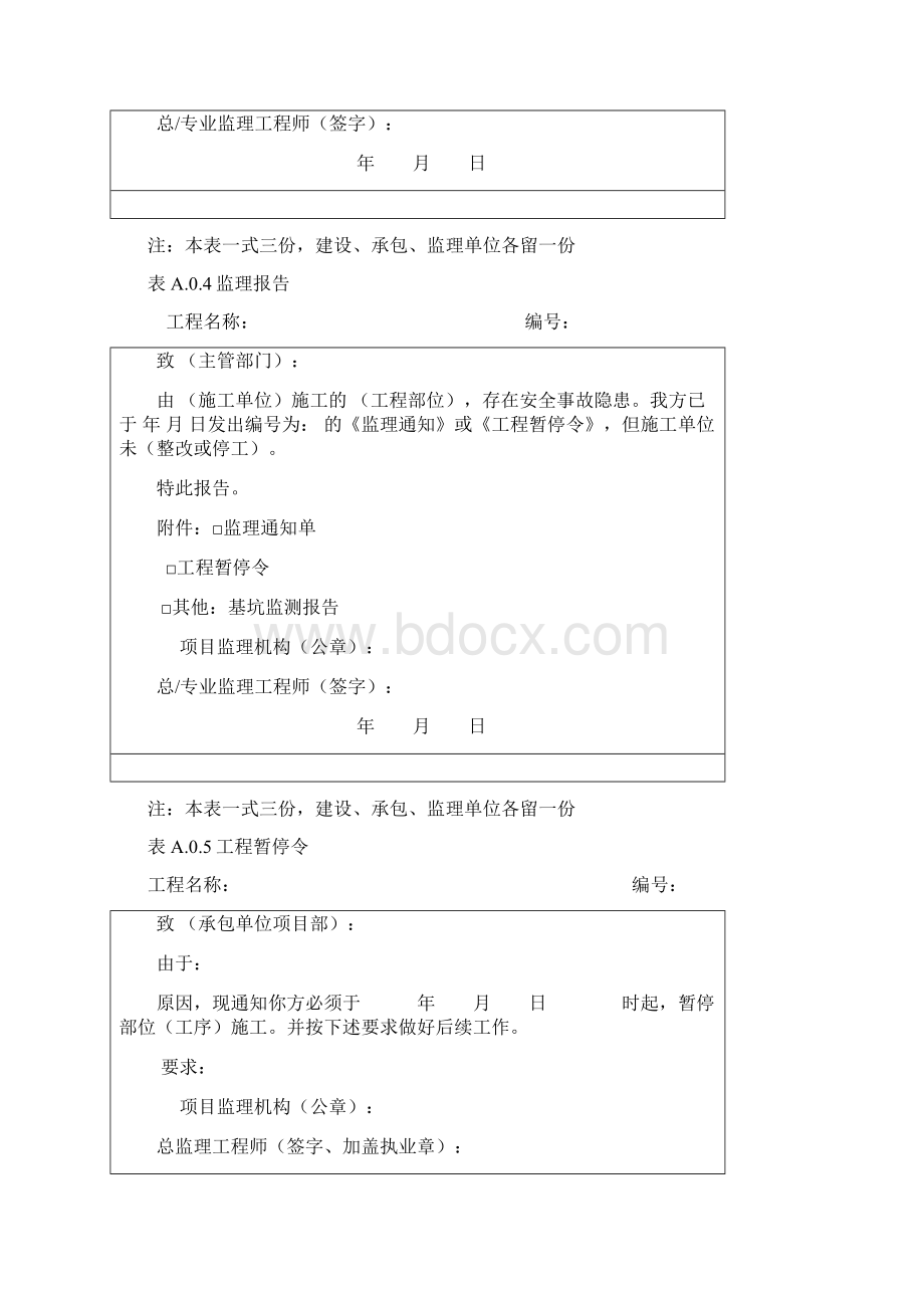 最新监理表格工程开工令.docx_第2页