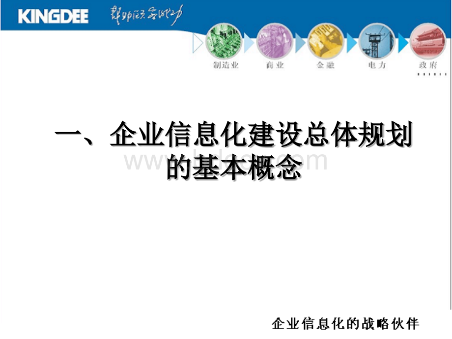 金蝶公司企业信息化建设总体规划工PPT推荐.ppt_第2页