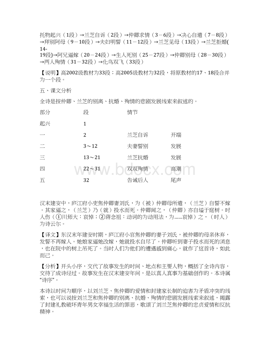 《孔雀东南飞》教案.docx_第3页