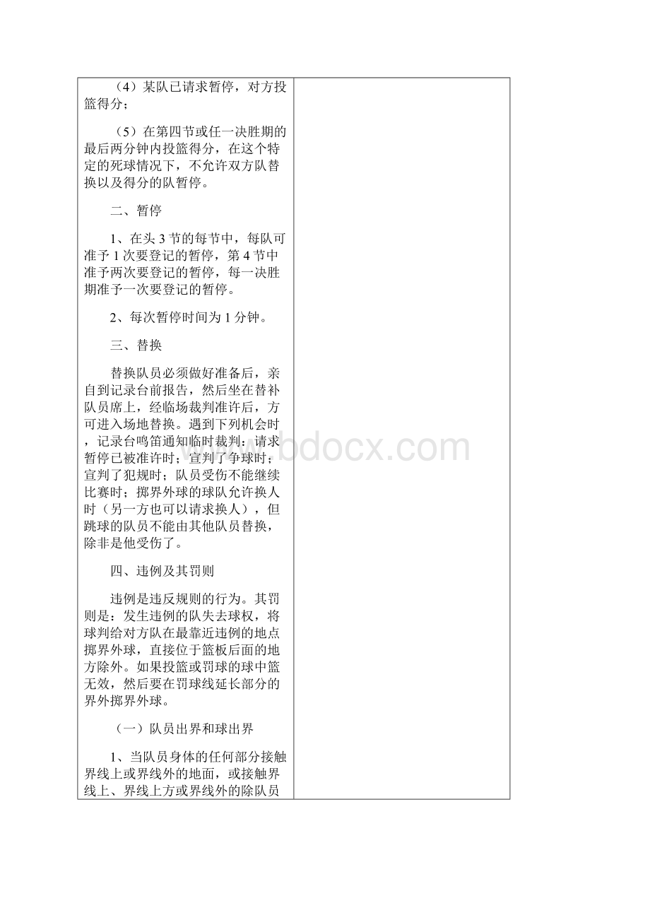 篮球理论课教案.docx_第2页