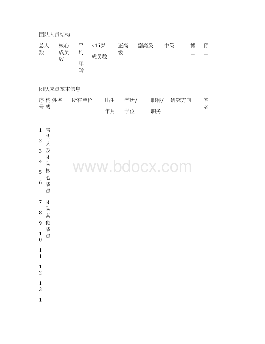 山西大同大学平台基地专项项目申报书模板.docx_第3页