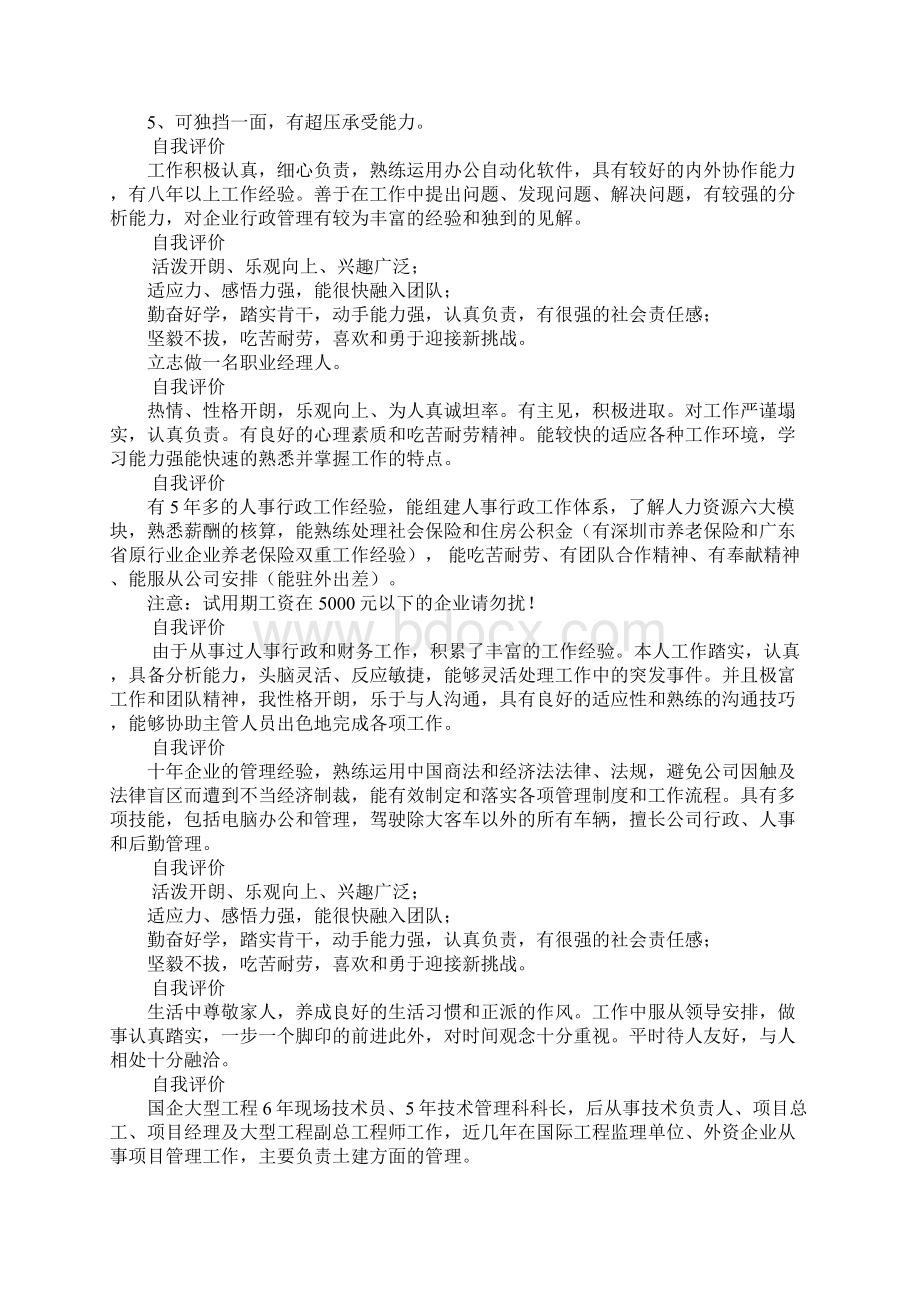 项目副经理自我评价Word格式文档下载.docx_第2页