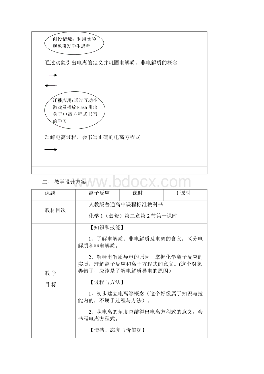 离子反应教学设计参赛作品贺莹Word下载.docx_第3页