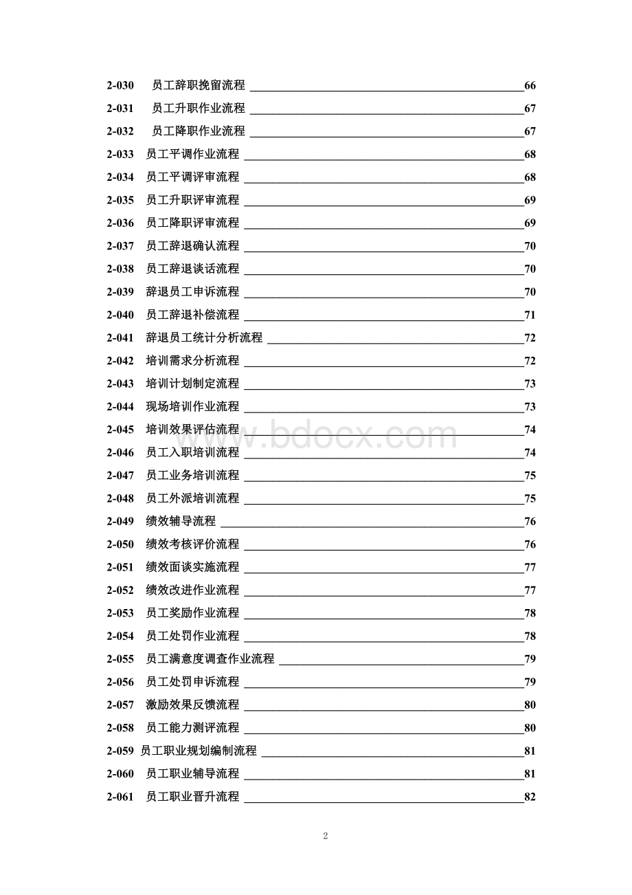 中小企业人力资源管理流程图范本Word文档格式.docx_第2页