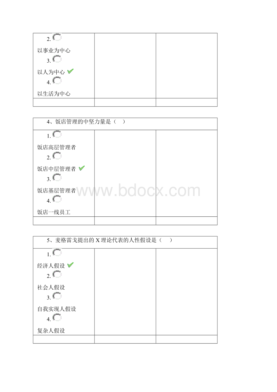 18春西南大学0606《酒店人力资源管理》作业答案.docx_第2页