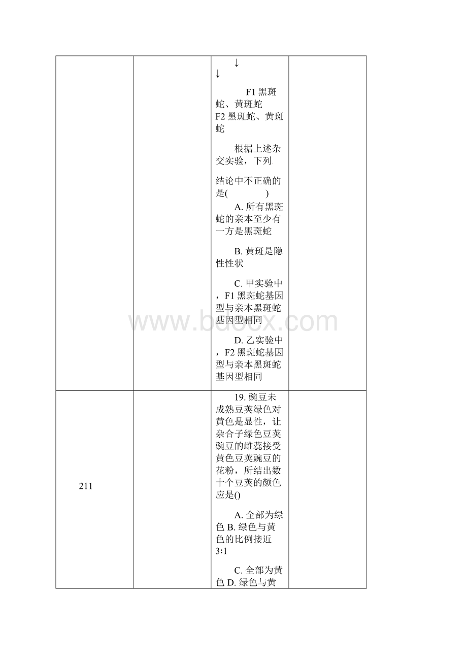 高中生物必修二易错题精选.docx_第3页