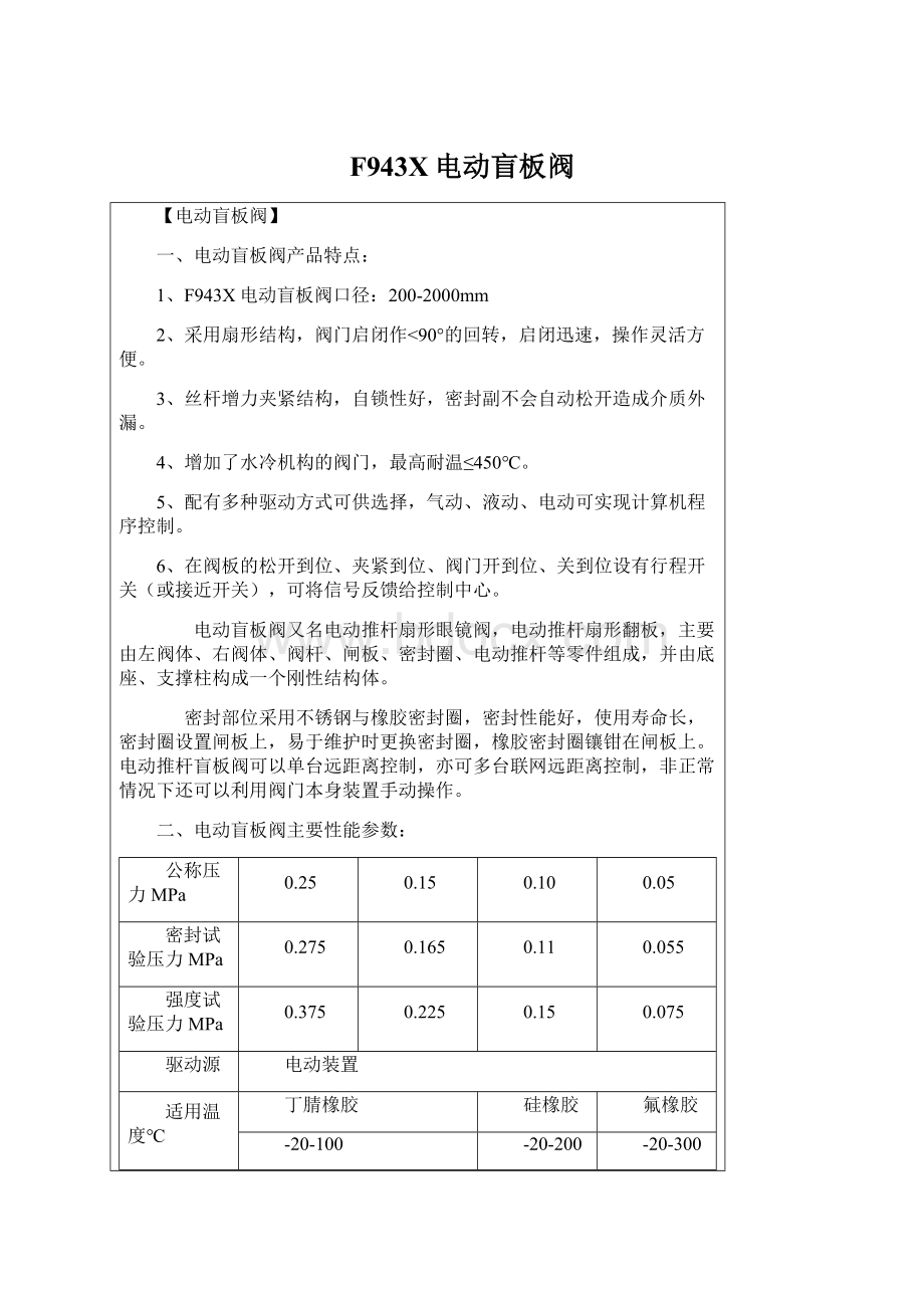 F943X电动盲板阀.docx_第1页