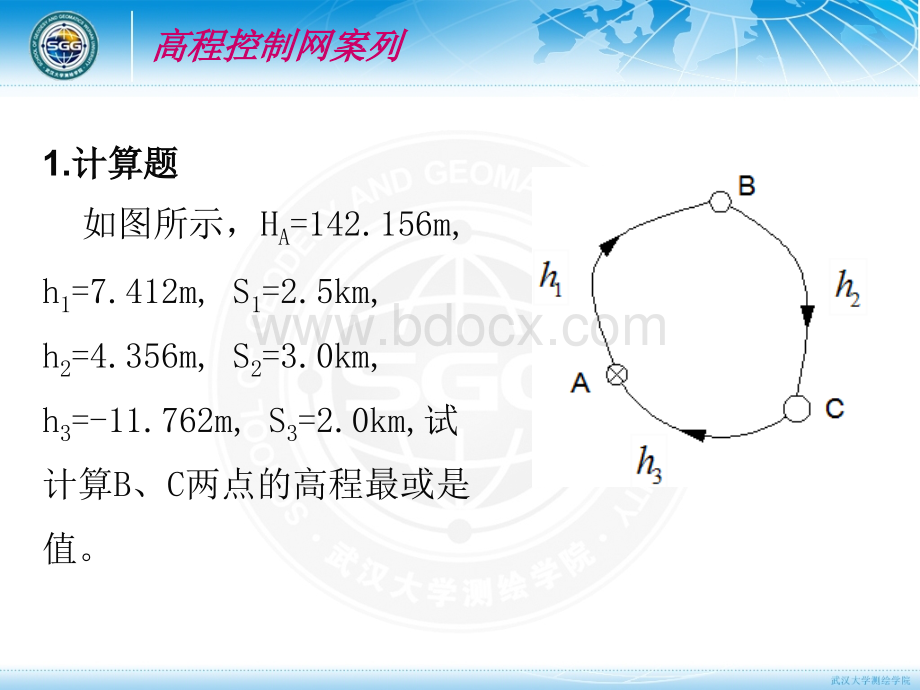 5-注册测绘师培训-案例分析B(高程控制网+区域大地水准面精化)(1)PPT资料.ppt_第2页