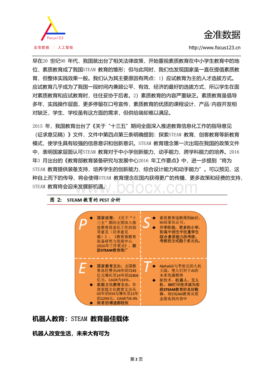 金准数据机器人培训行业研究报告文档格式.docx_第3页