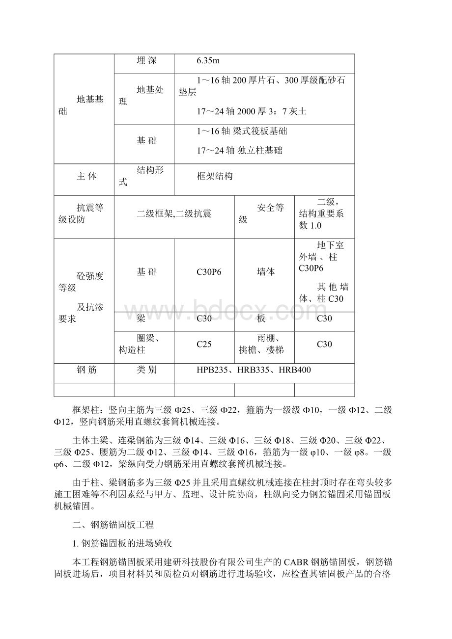 w钢筋机械锚固工程施工方案Word格式.docx_第2页