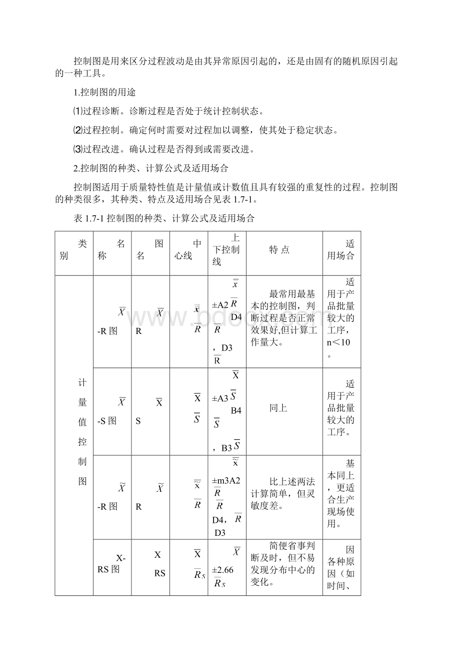 教材教程控制图和过程能力16页Word格式.docx_第2页