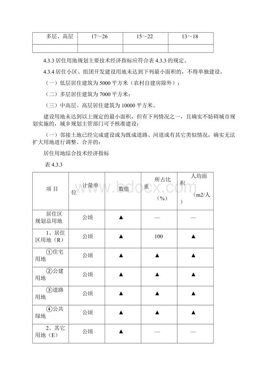 宜昌市城乡规划管理技术规定Word格式文档下载.docx_第3页