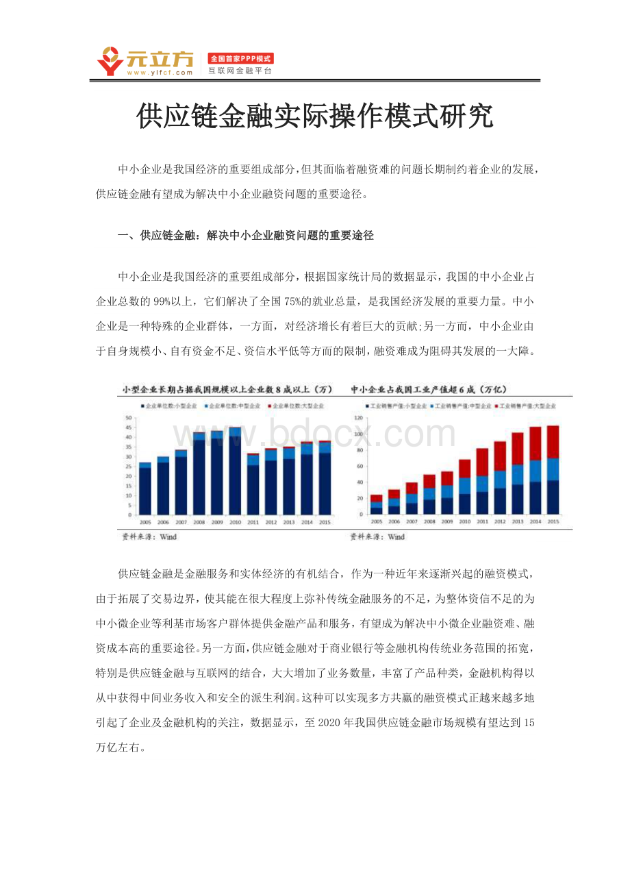 供应链金融实际操作模式研究.docx