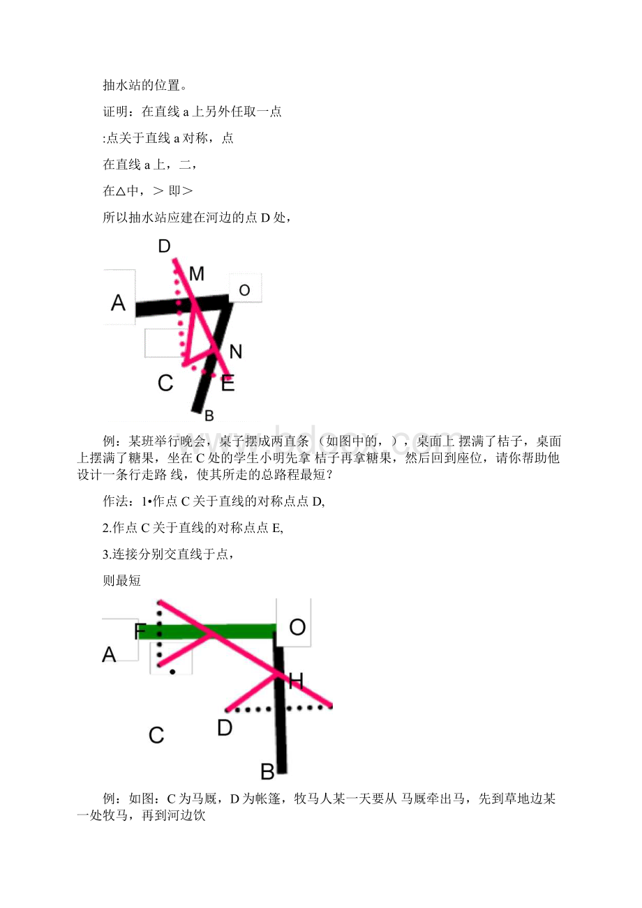 初中数学《最短路径问题》典型题型复习Word格式文档下载.docx_第3页