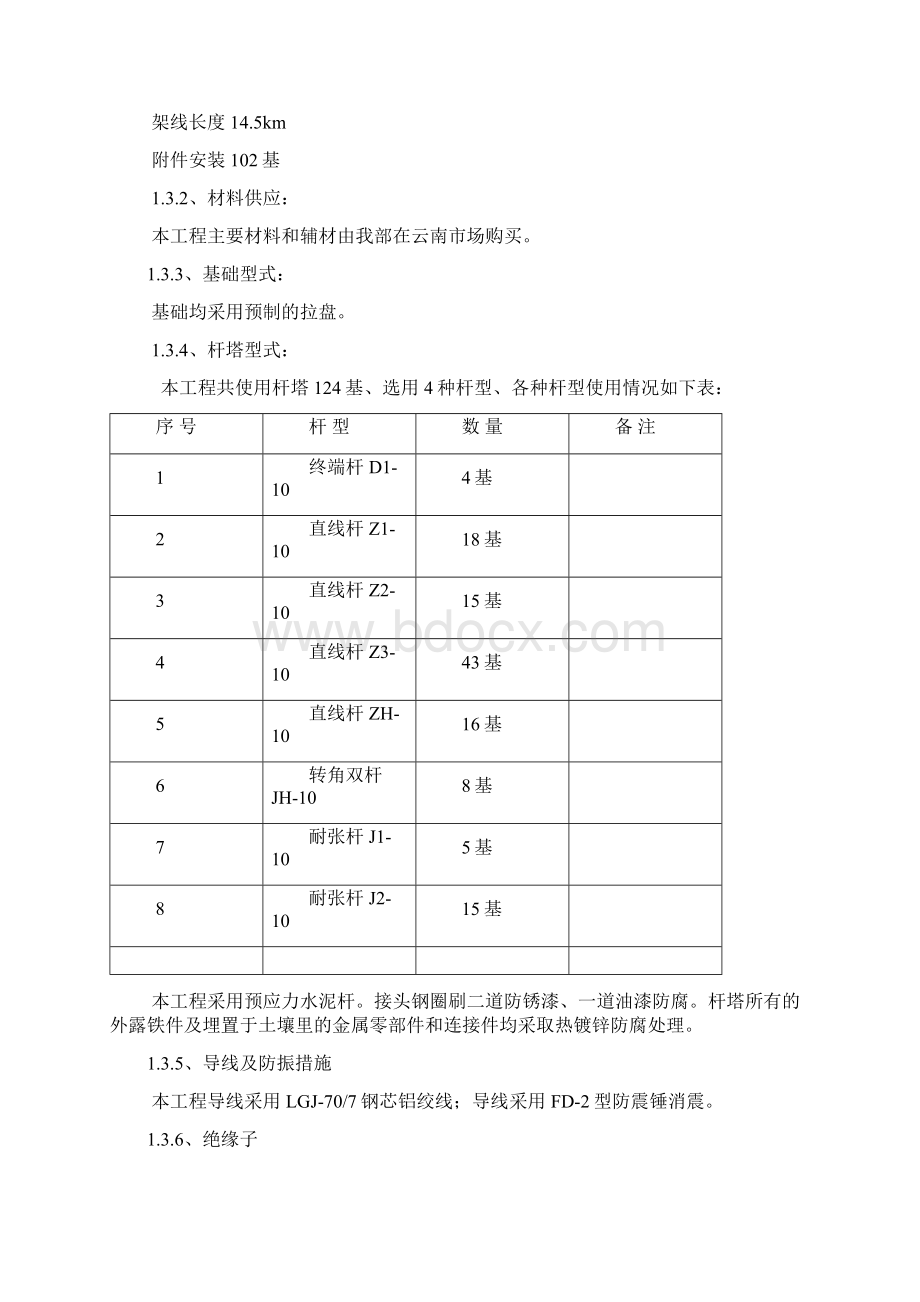 10KV输电线路施工组织措施及施工方案.docx_第2页