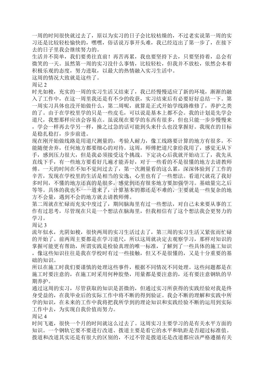 实习周记模板九篇.docx_第2页