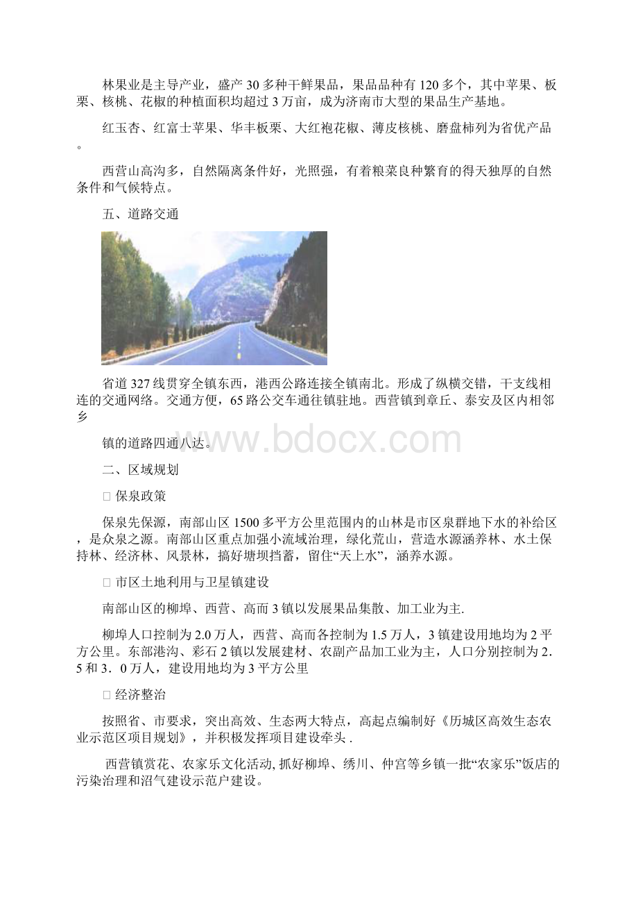 济南市西营镇某待建地块规划报告.docx_第3页