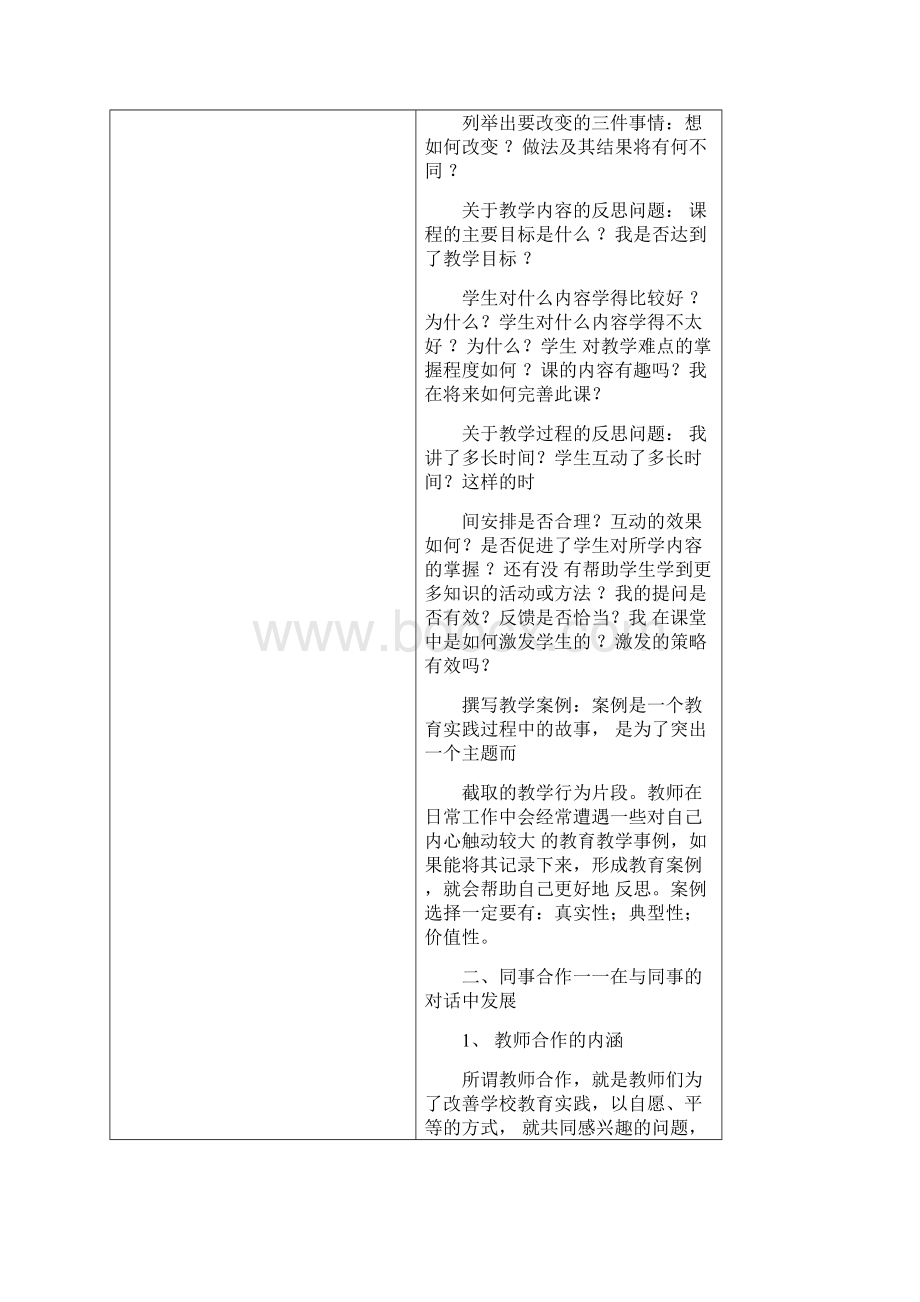 教师培训活动记录表.docx_第2页