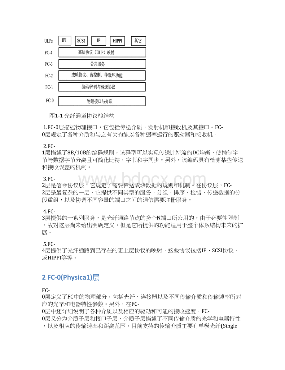 光纤通道FC协议栈行业市场发展分析研究报告文档格式.docx_第3页