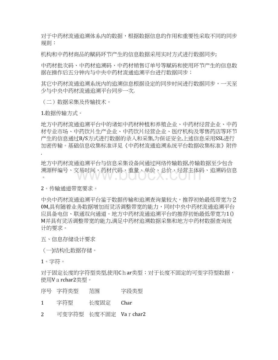 国家中药材流通追溯体系技术管理要求doc.docx_第3页