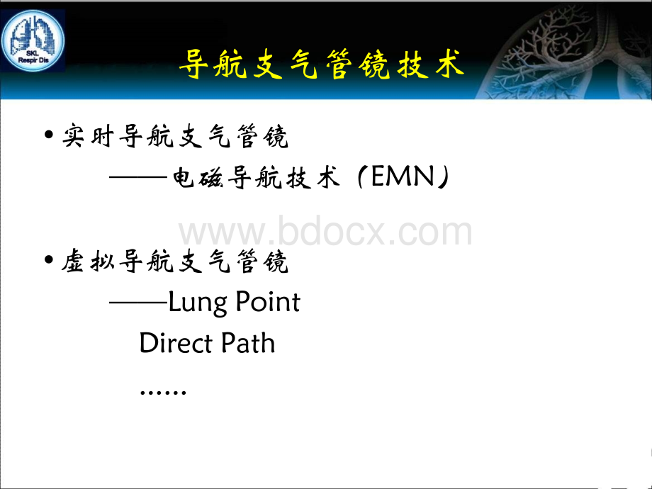 陈愉教授-电磁导航支气管镜技术在介入肺脏病的应用-上海_精品文档.ppt_第3页