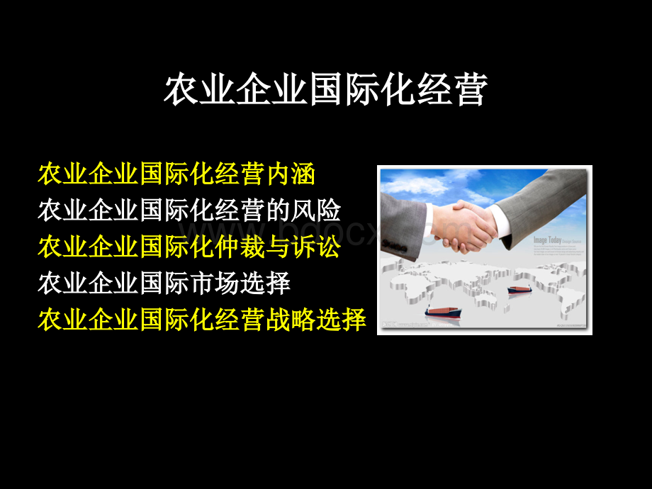 农业企业国际化经营优质PPT.pptx