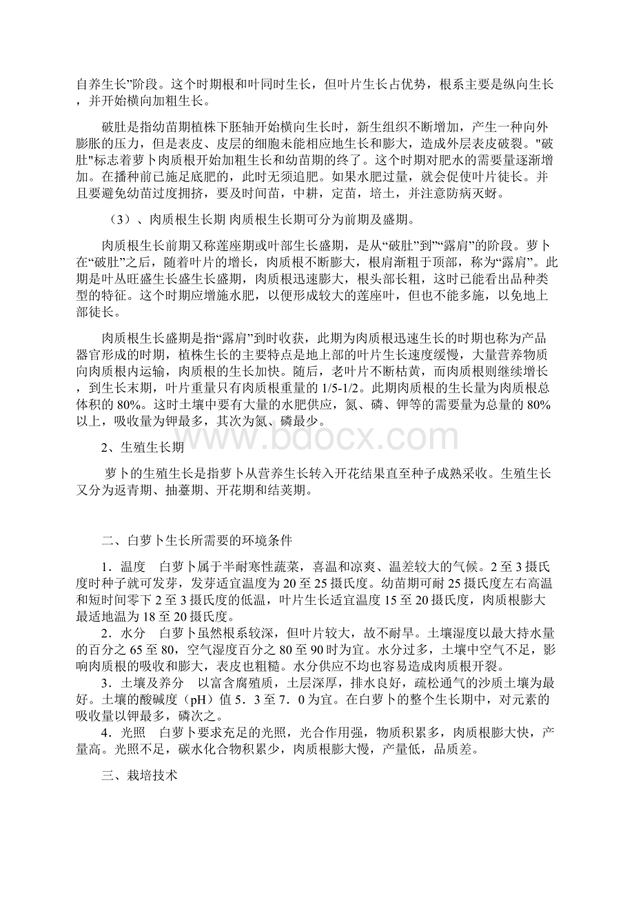 白萝卜高产栽培技术Word文档下载推荐.docx_第3页