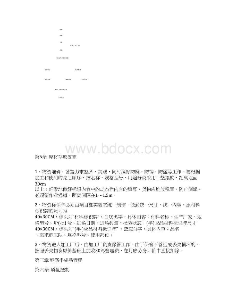 钢筋加工厂材料管控规定Word文档格式.docx_第3页