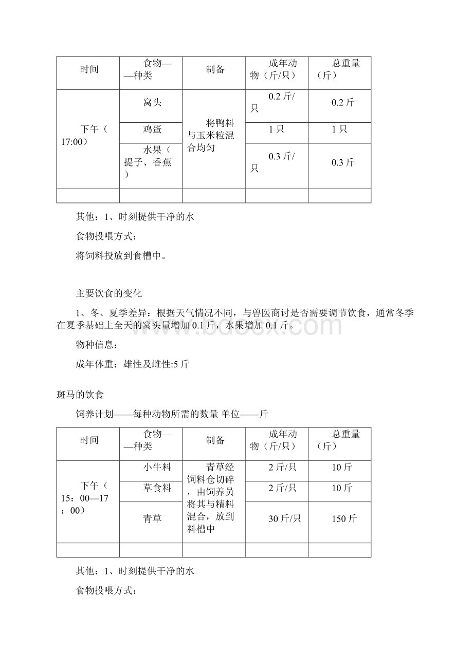 野生动物饲养计划.docx_第2页