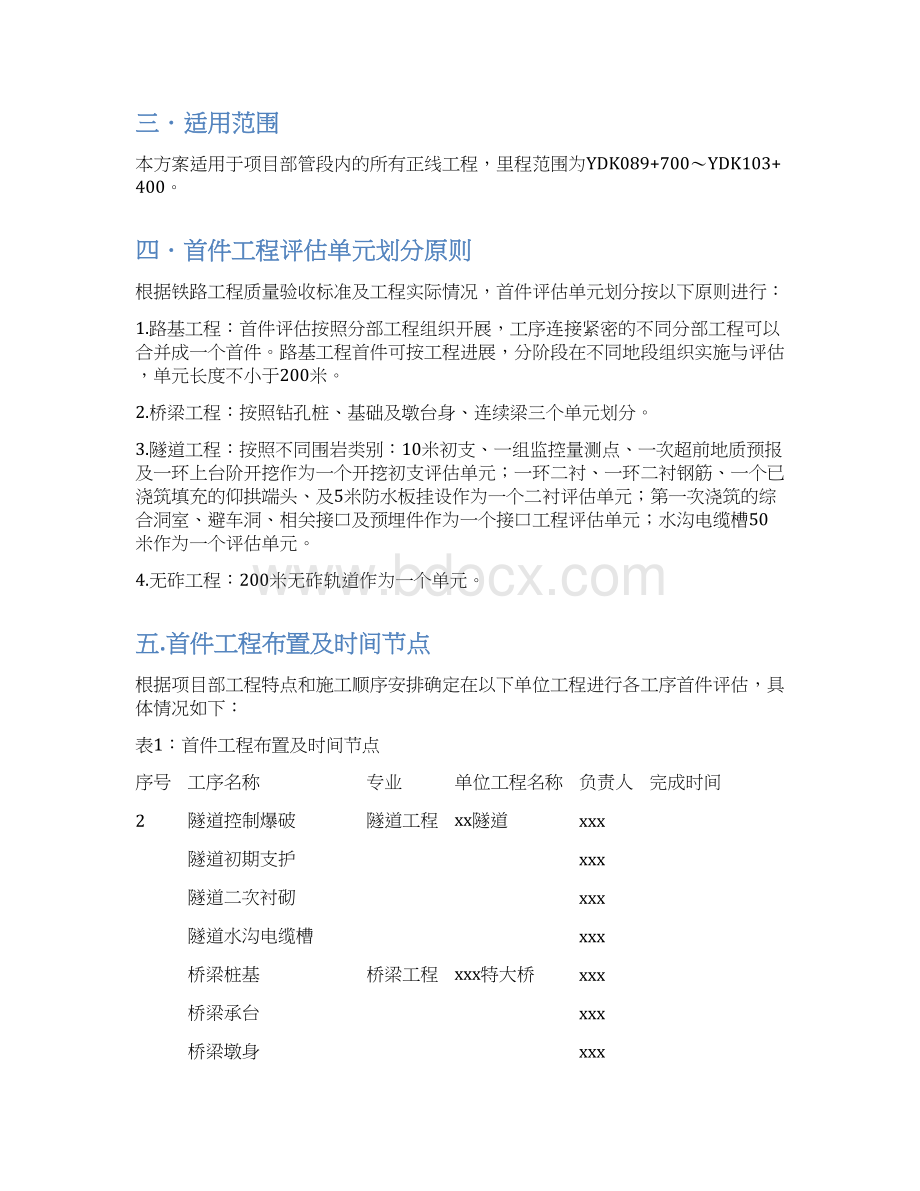 首件工程评估实施方案.docx_第2页