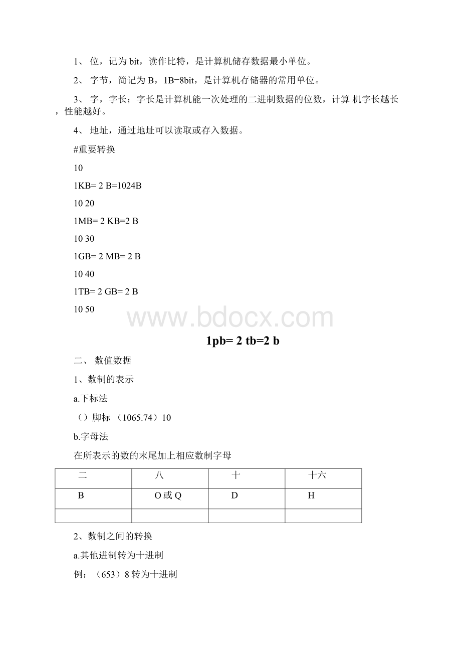 计算机引论复习重点.docx_第2页