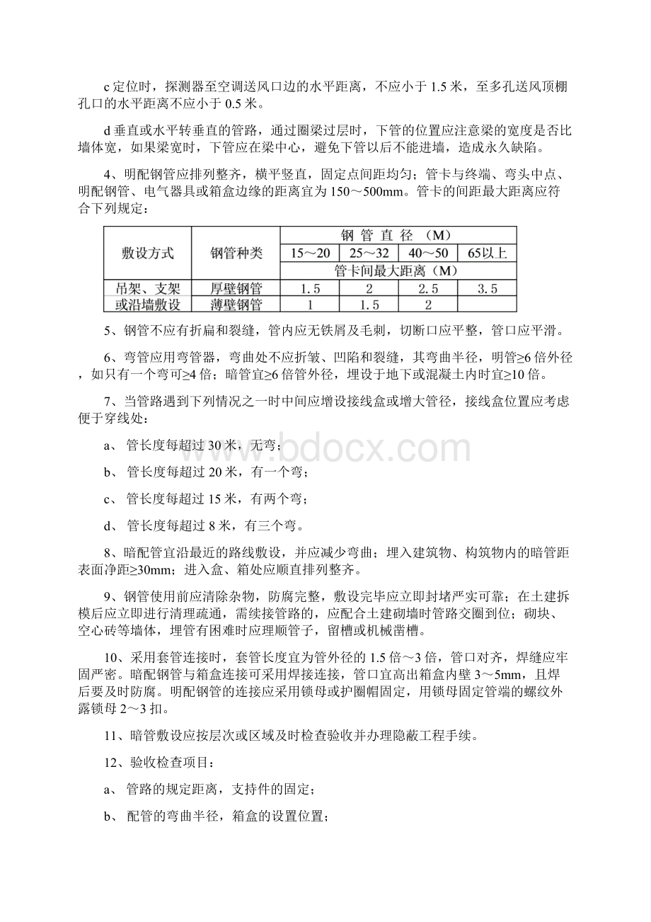 消防安装施工方法及技术措施Word下载.docx_第2页