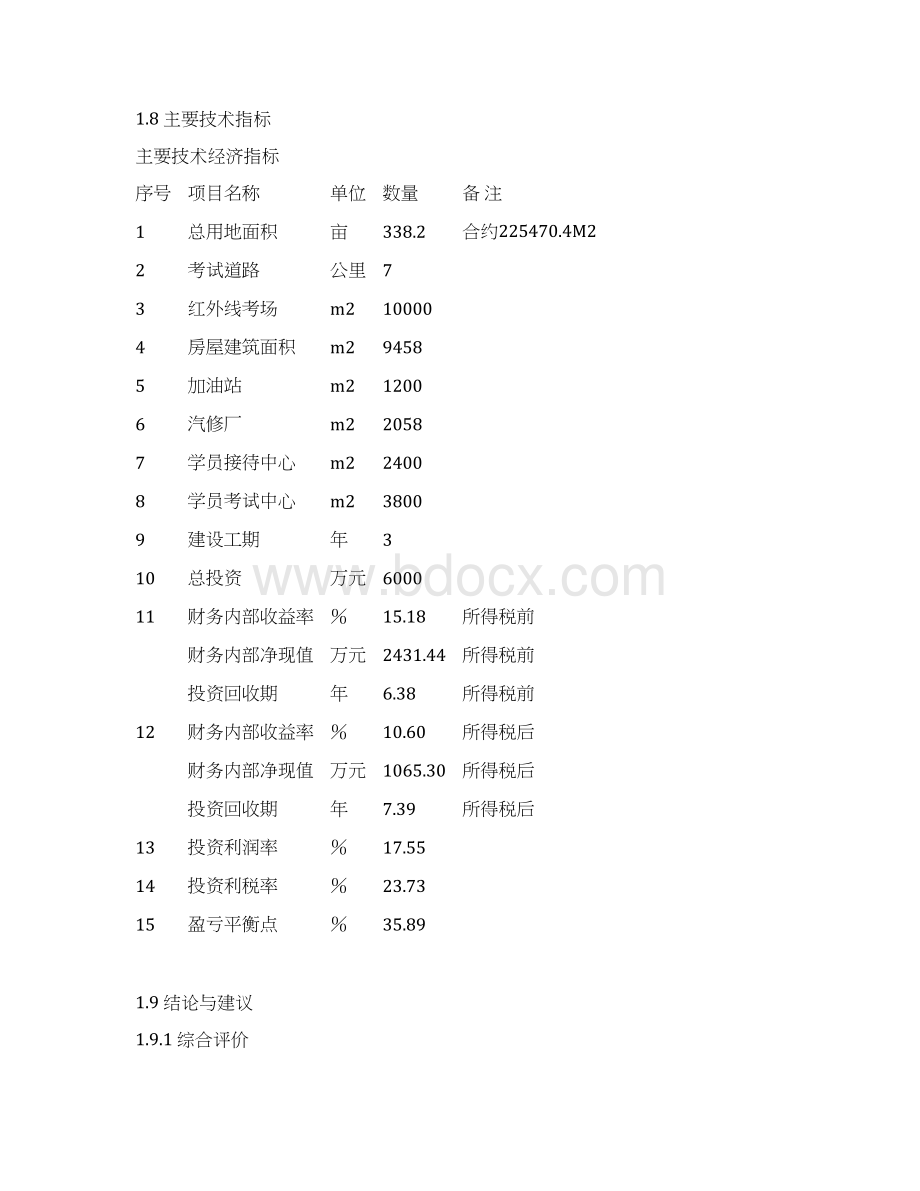 汽车驾驶考试场建设可行性研究报告文档格式.docx_第2页