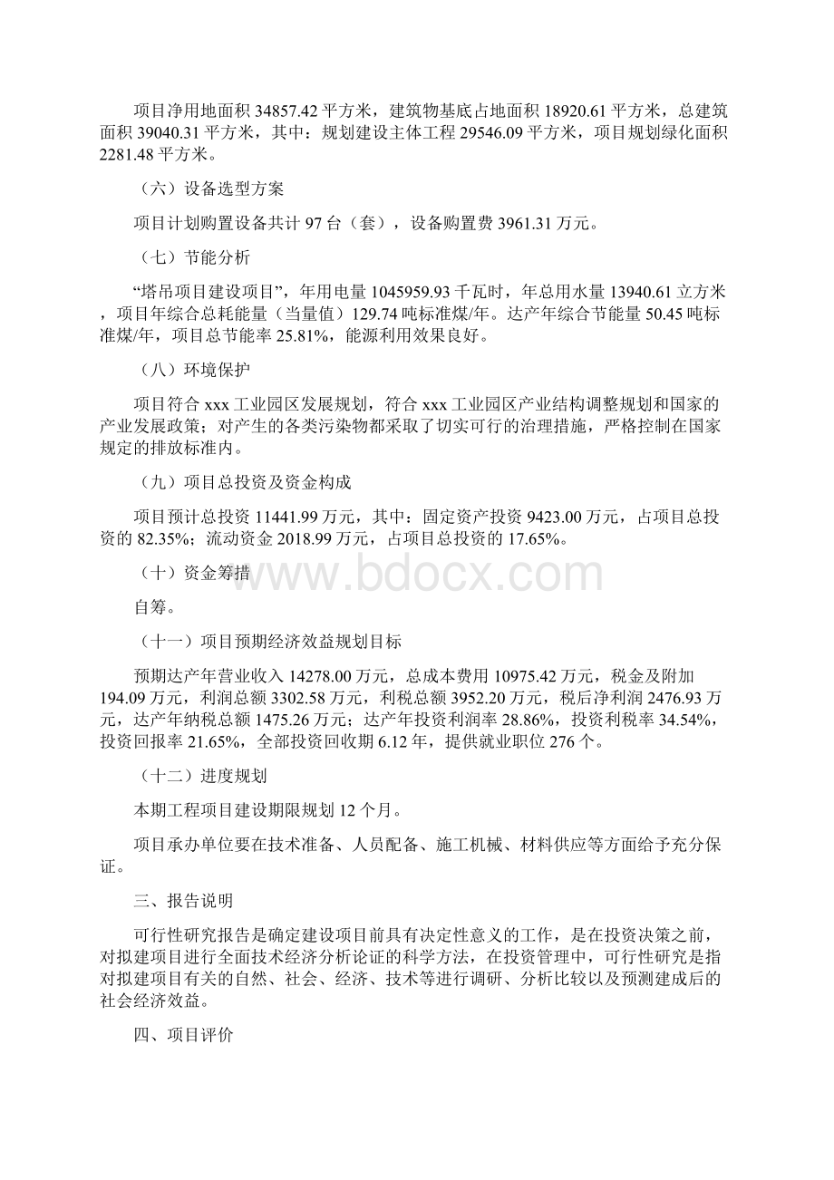 塔吊项目立项报告Word格式.docx_第2页