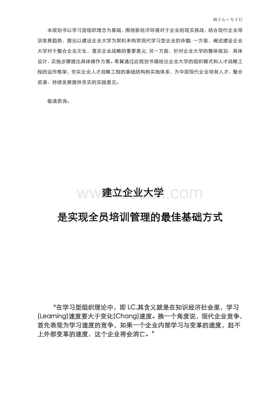 价值100万的咨询方案：企业大学建设方案.doc_第3页