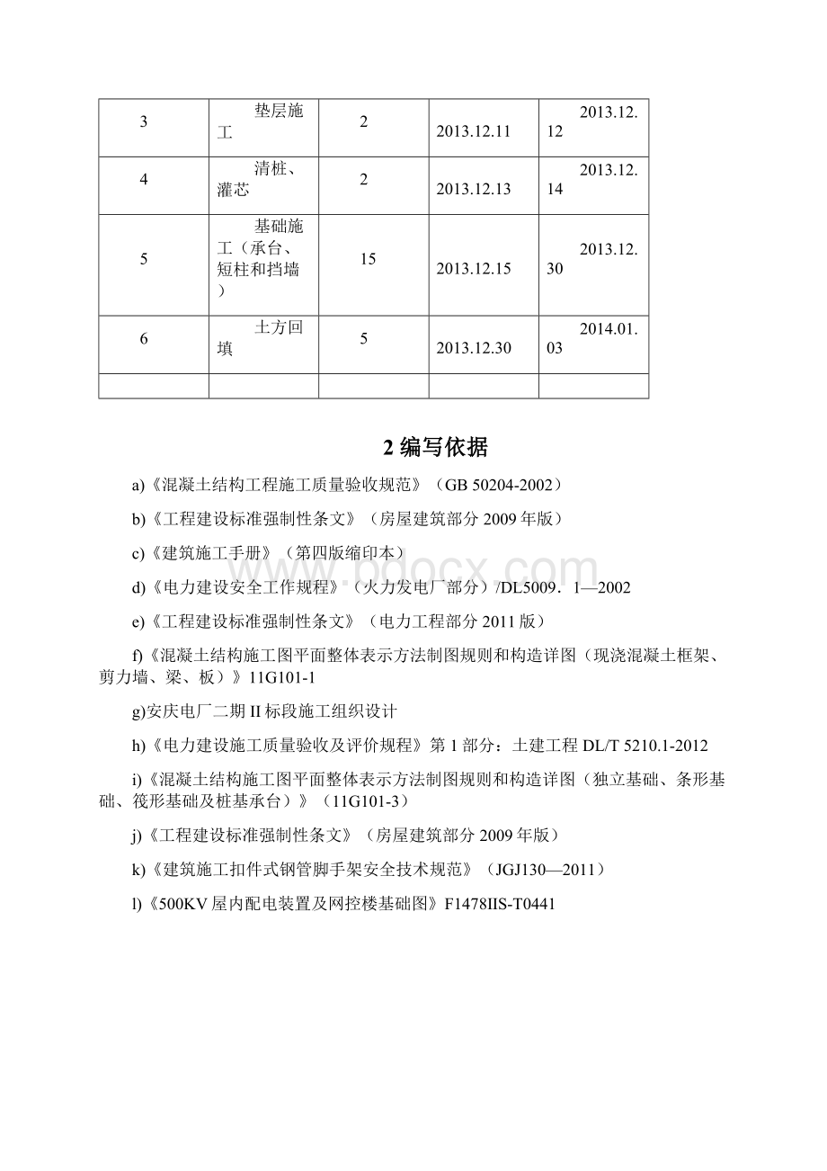 3500KV屋内配电装置及网控楼基础施工方案培训资料.docx_第3页