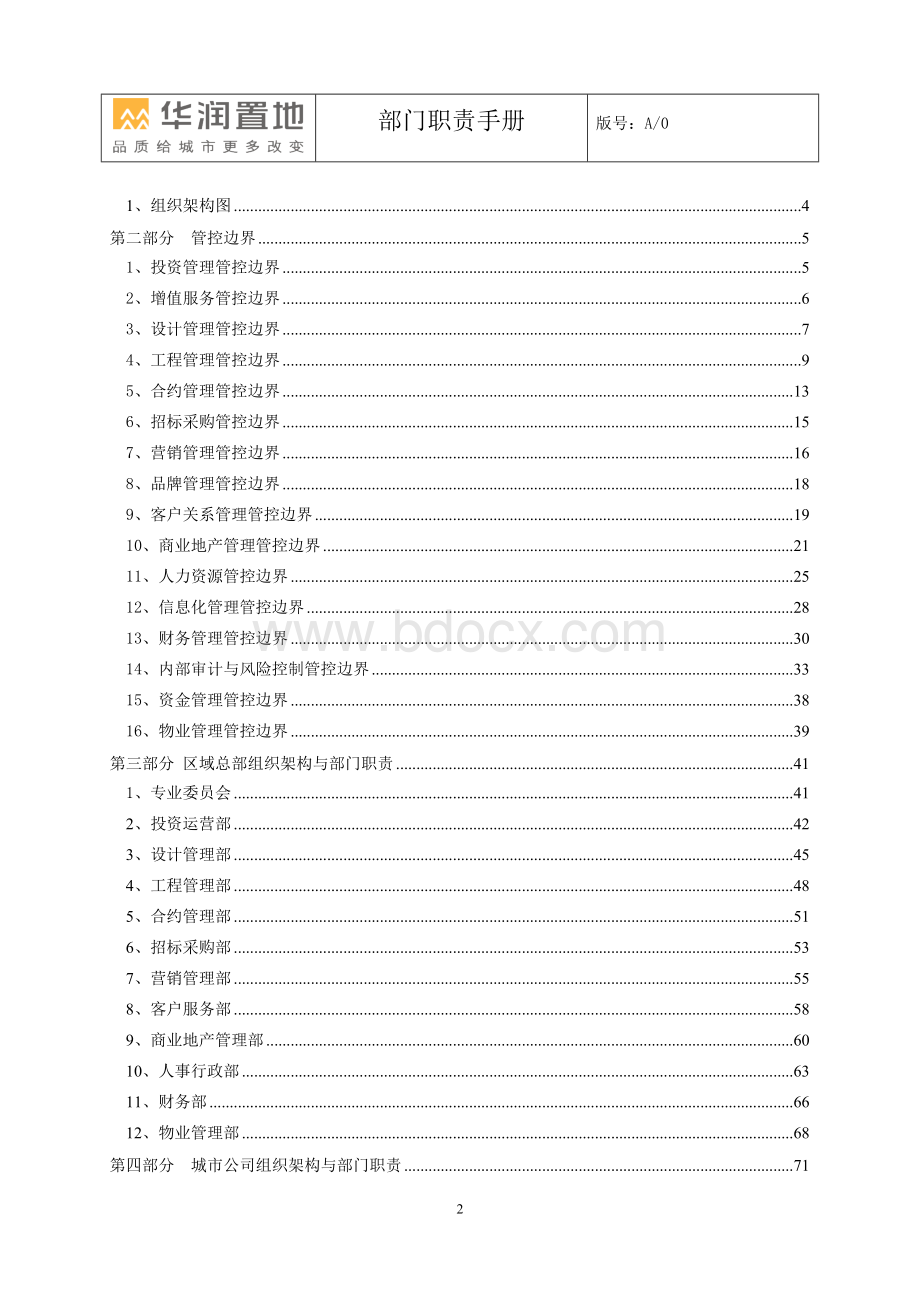 公司部门职责手册.doc_第2页