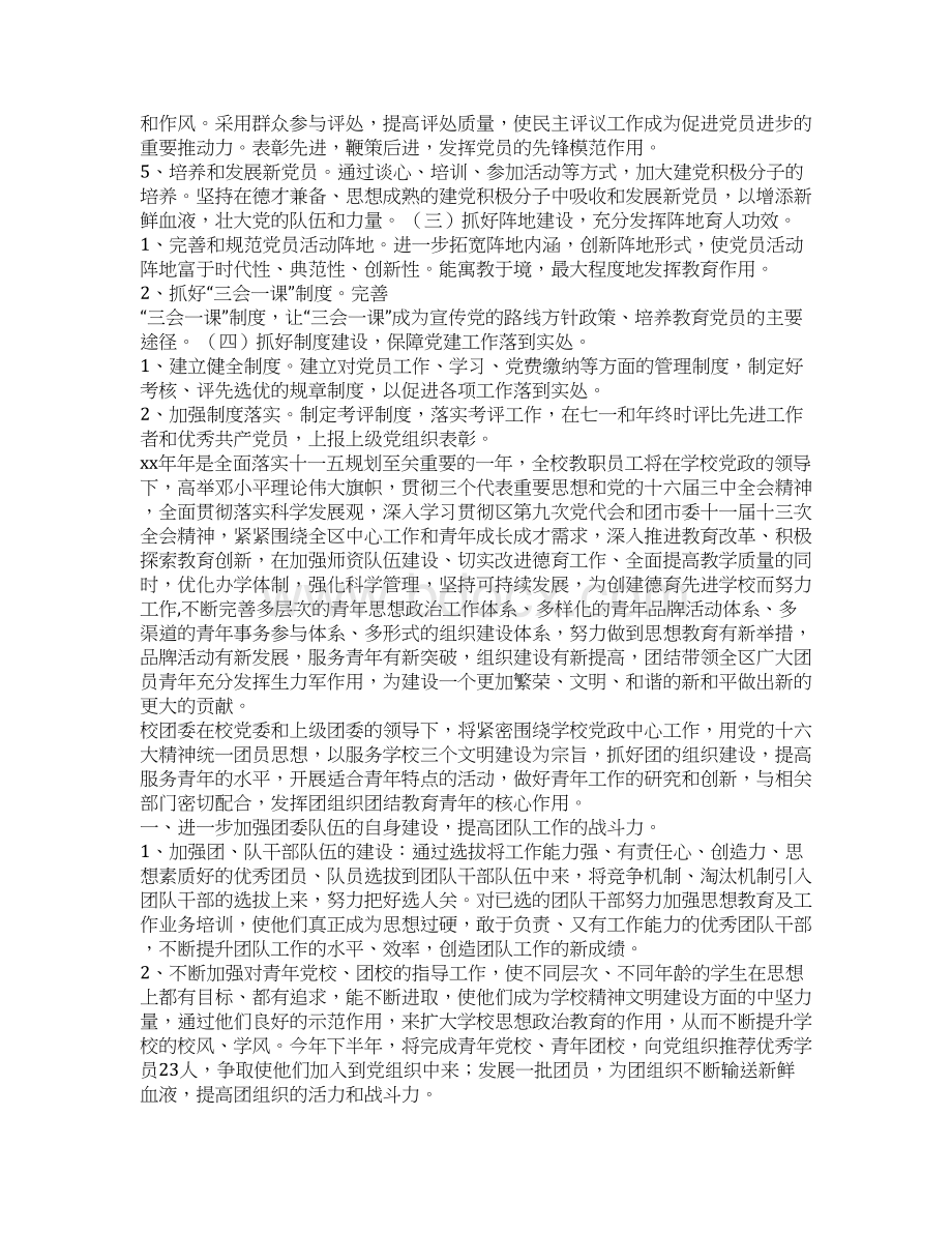 学年度党支部工作计划Word文档格式.docx_第3页