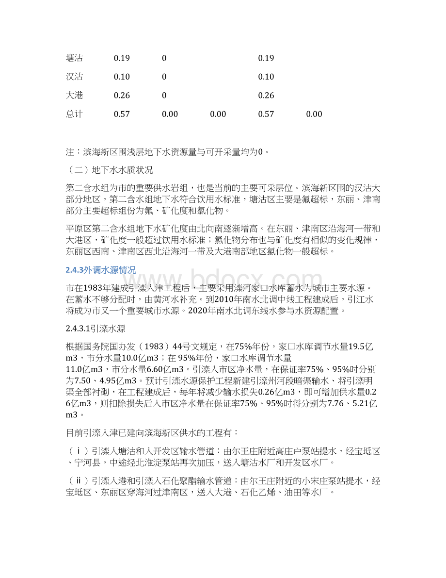 滨海新区水资源情况及配置文档格式.docx_第3页