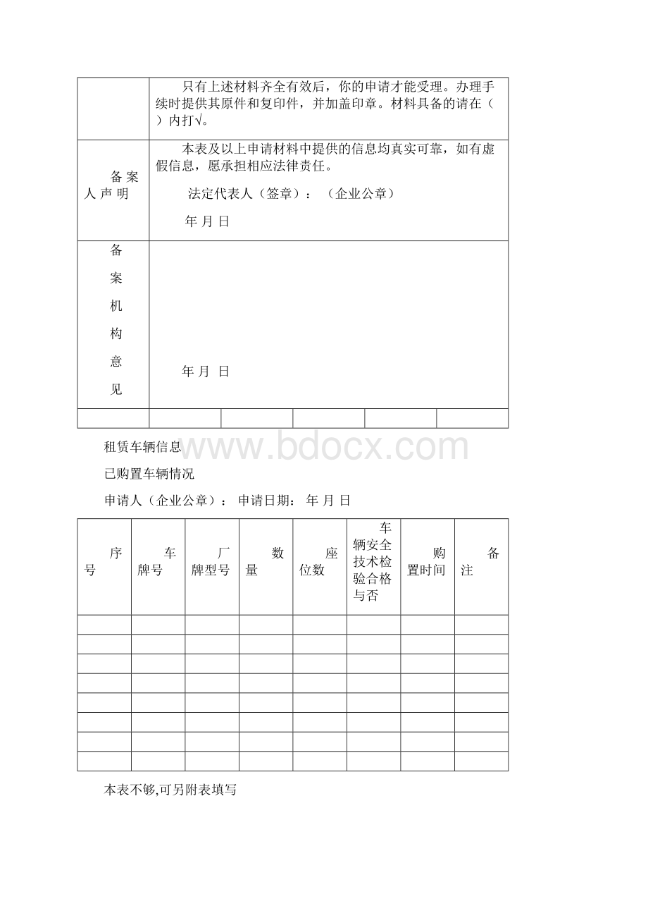 精品汽车租赁经营许可申请表.docx_第3页