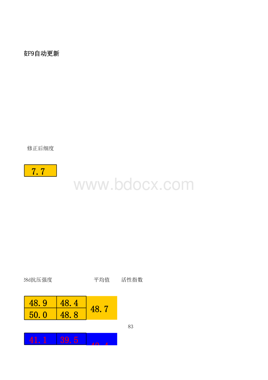 粉煤灰自动计算表格文件下载.xls_第3页