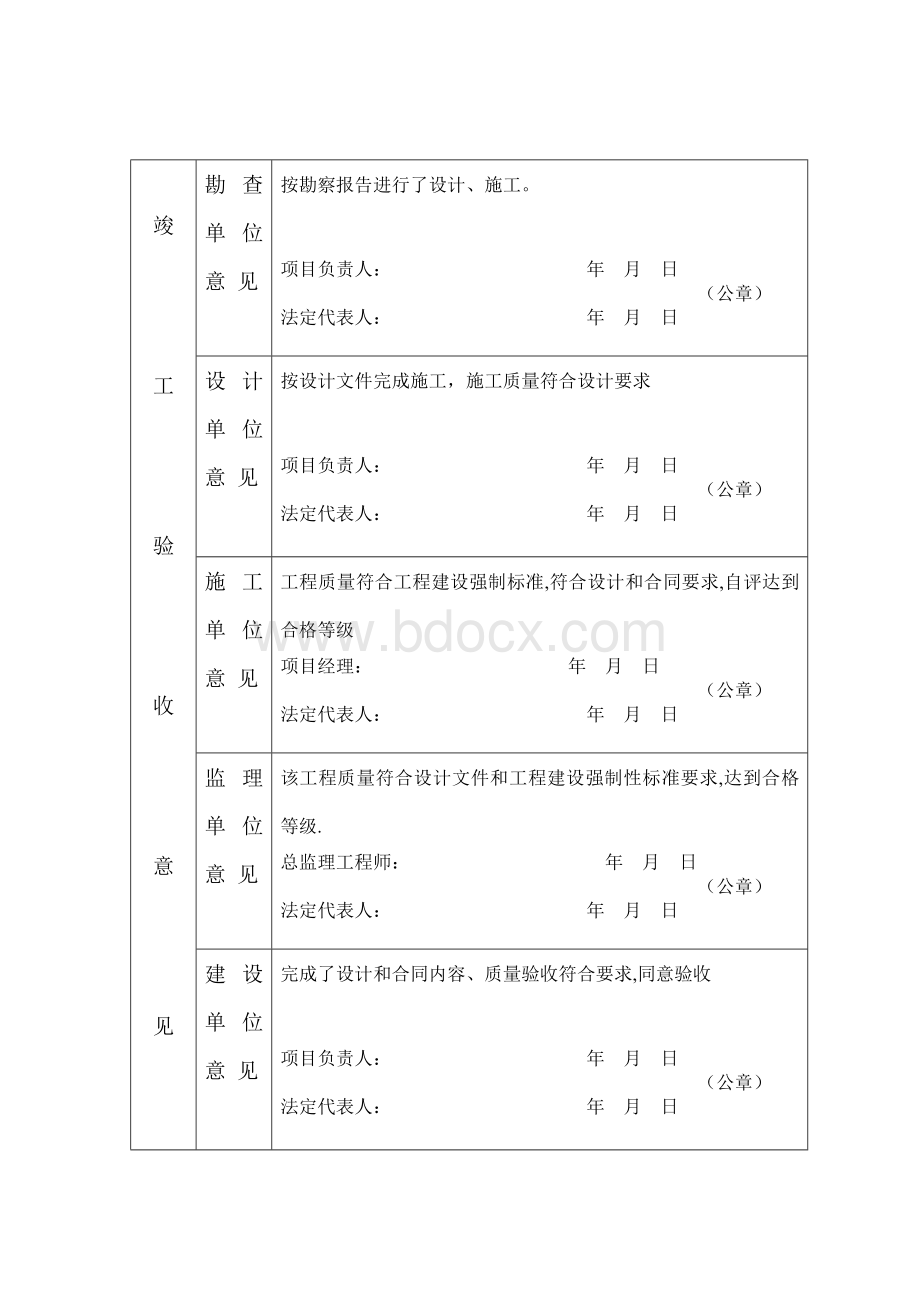 甘肃省建设工程竣工验收备案表样本.doc_第3页